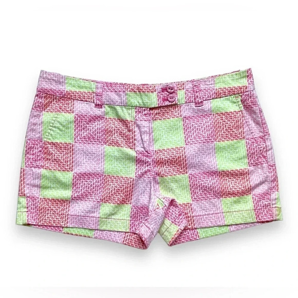 Vineyard Vines Pants - Vineyard Vines Neon Patchwork Whale Shorts